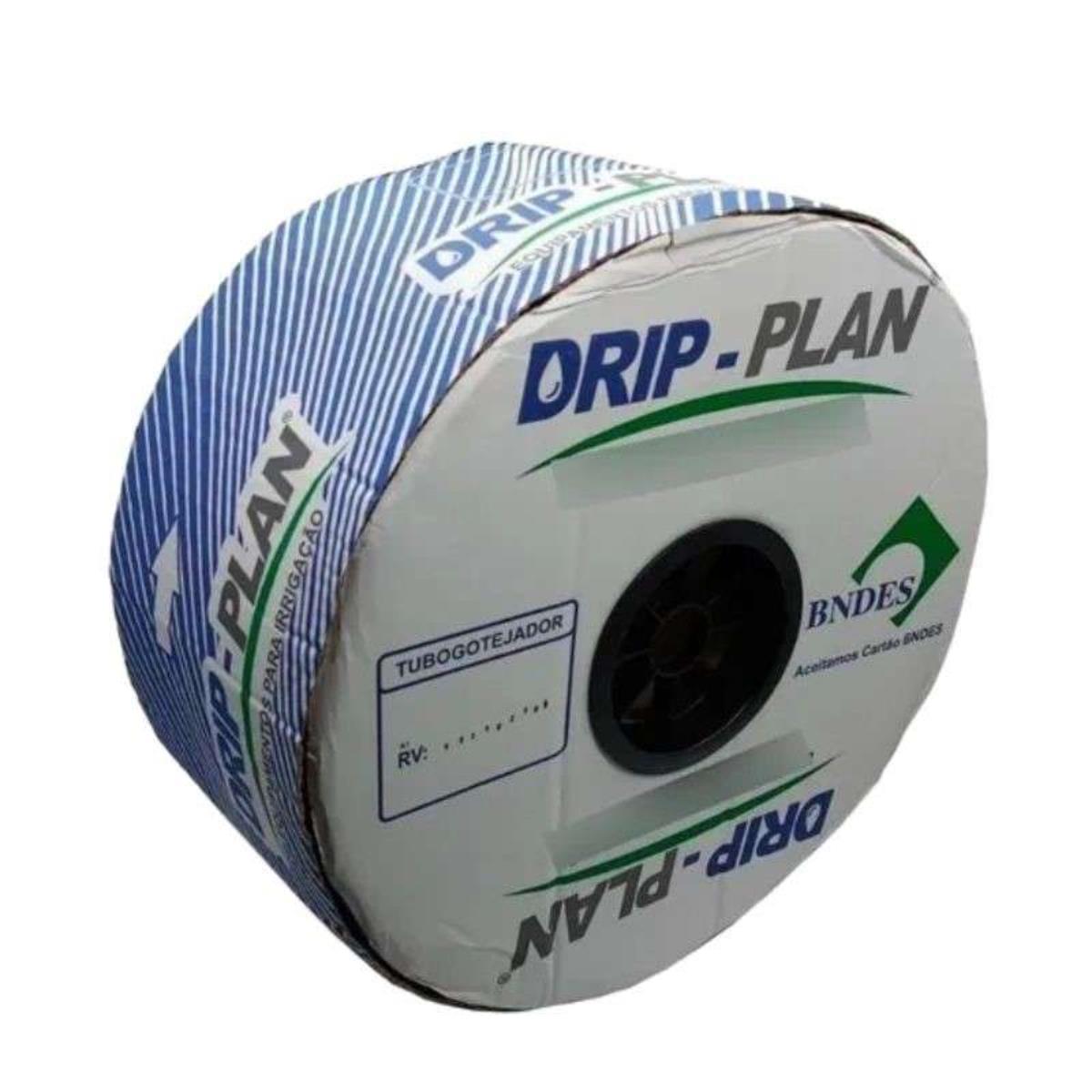 Mangueira de Gotejo Tripa Fita  - Tubo Gotejador DRIP-TECH 17MM-08MIL-1.6L/H-30CM X 1000M