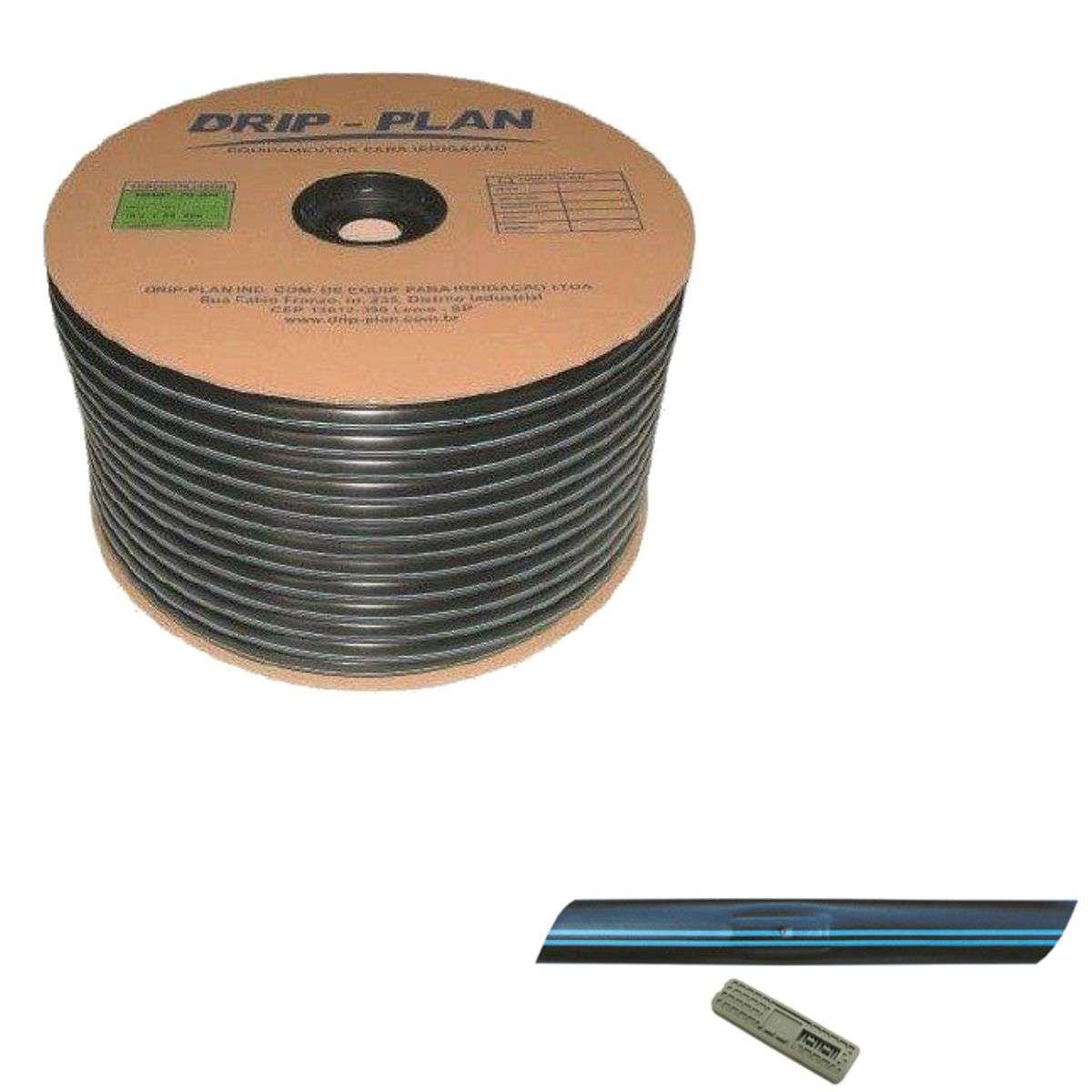 Mangueira de Gotejo  - TG Tubo Gotejador DRIP-TECH 17MM 24MIL 3,8LPH E.75CM (800M)
